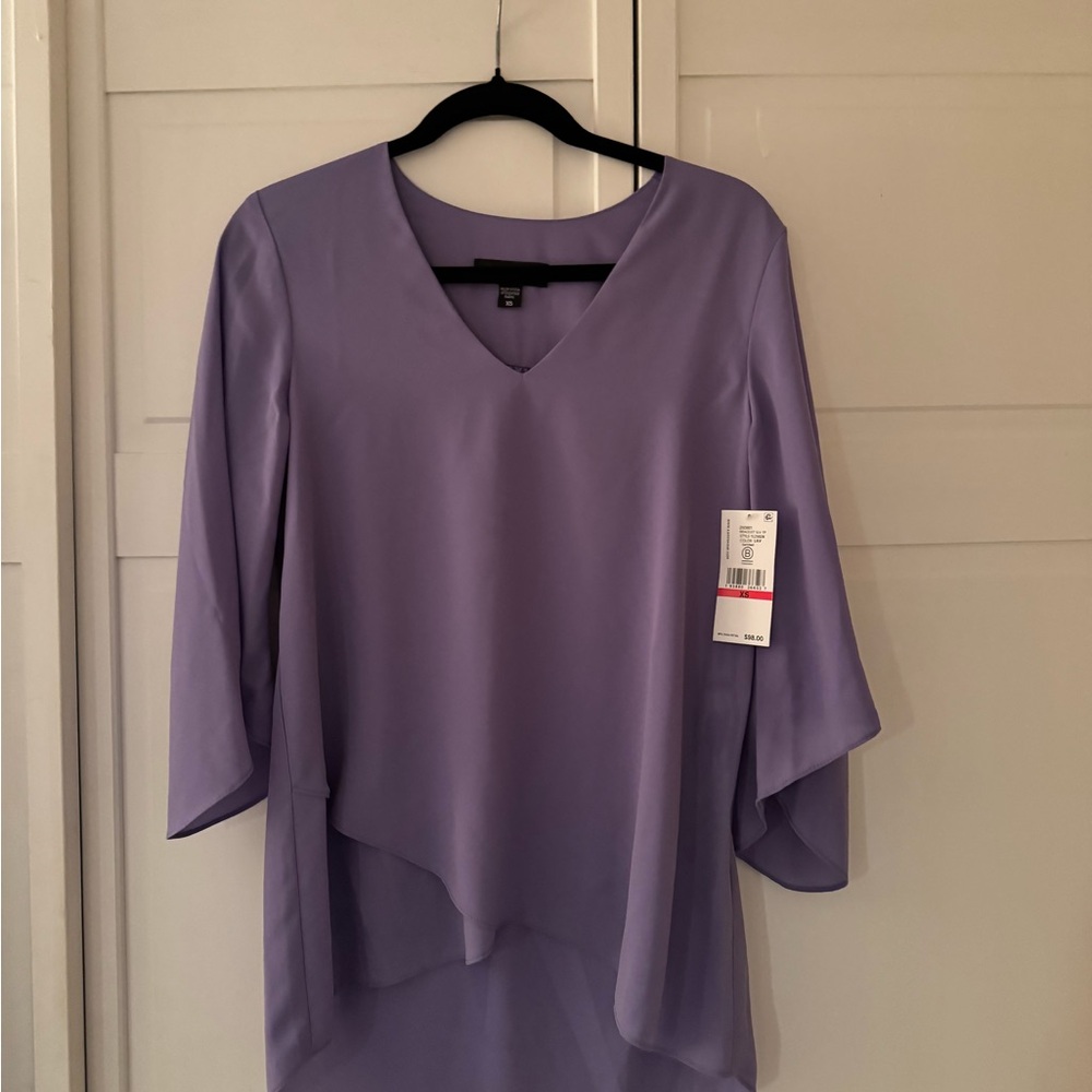 Karen Kane Lavender Blouse NWT